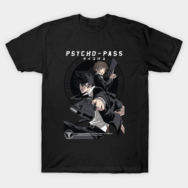 Psycho-Pass 1 T-Shirt by TrueStory